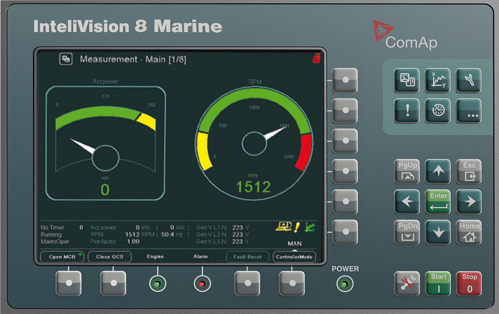 ComAp - InteliVision 8 Marine